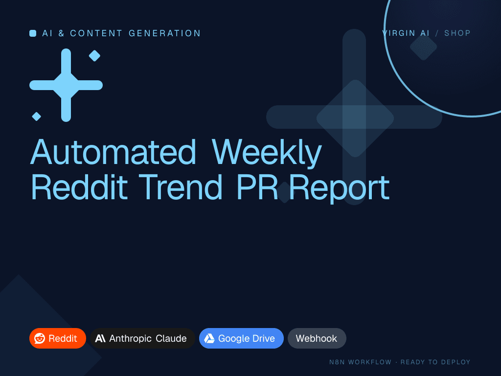 Automated Weekly Reddit Trend PR Report