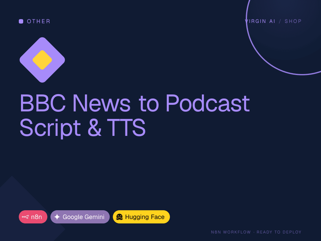 BBC News to Podcast Script & TTS