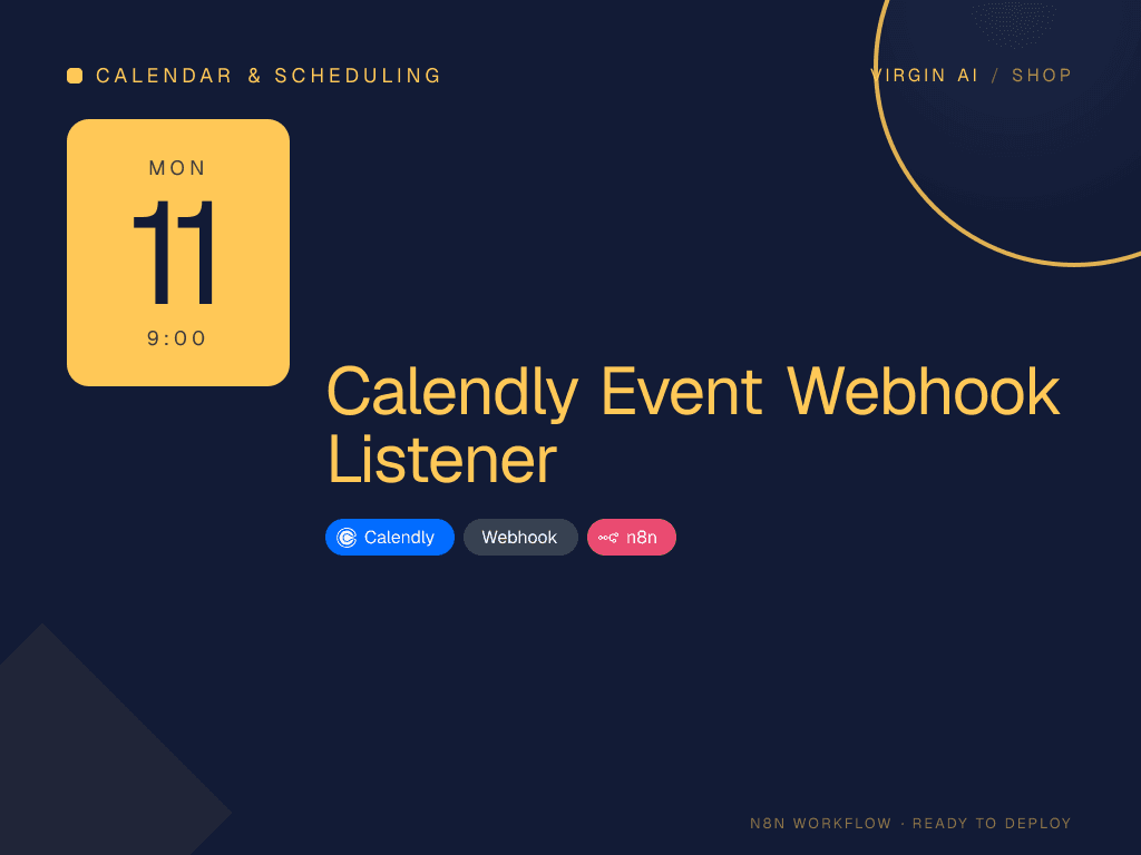 Calendly Event Webhook Listener