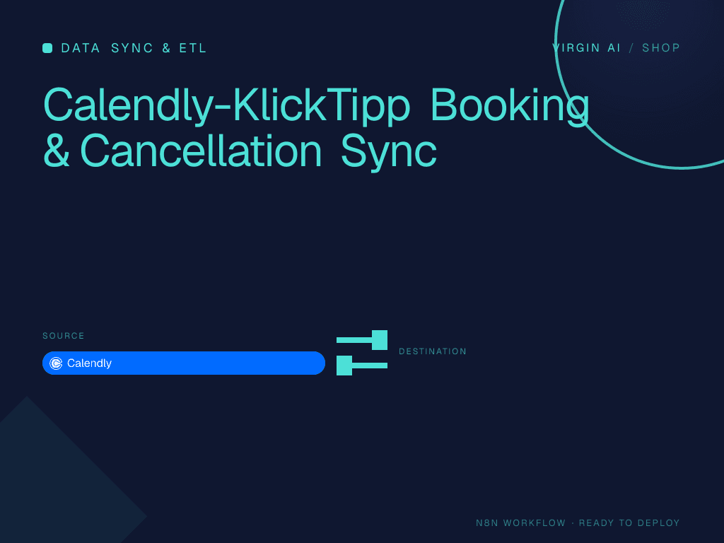 Calendly-KlickTipp Booking & Cancellation Sync