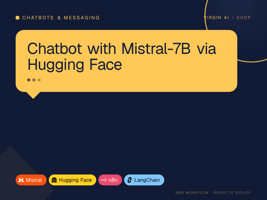 Chatbot with Mistral-7B via Hugging Face