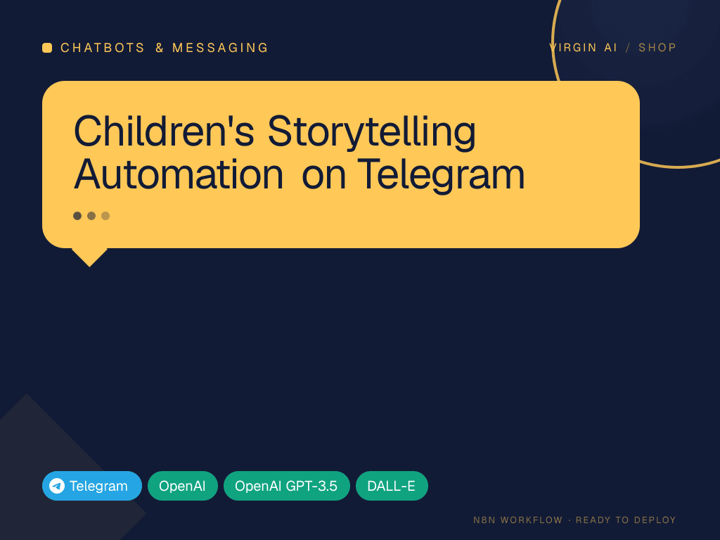 Children's Storytelling Automation on Telegram