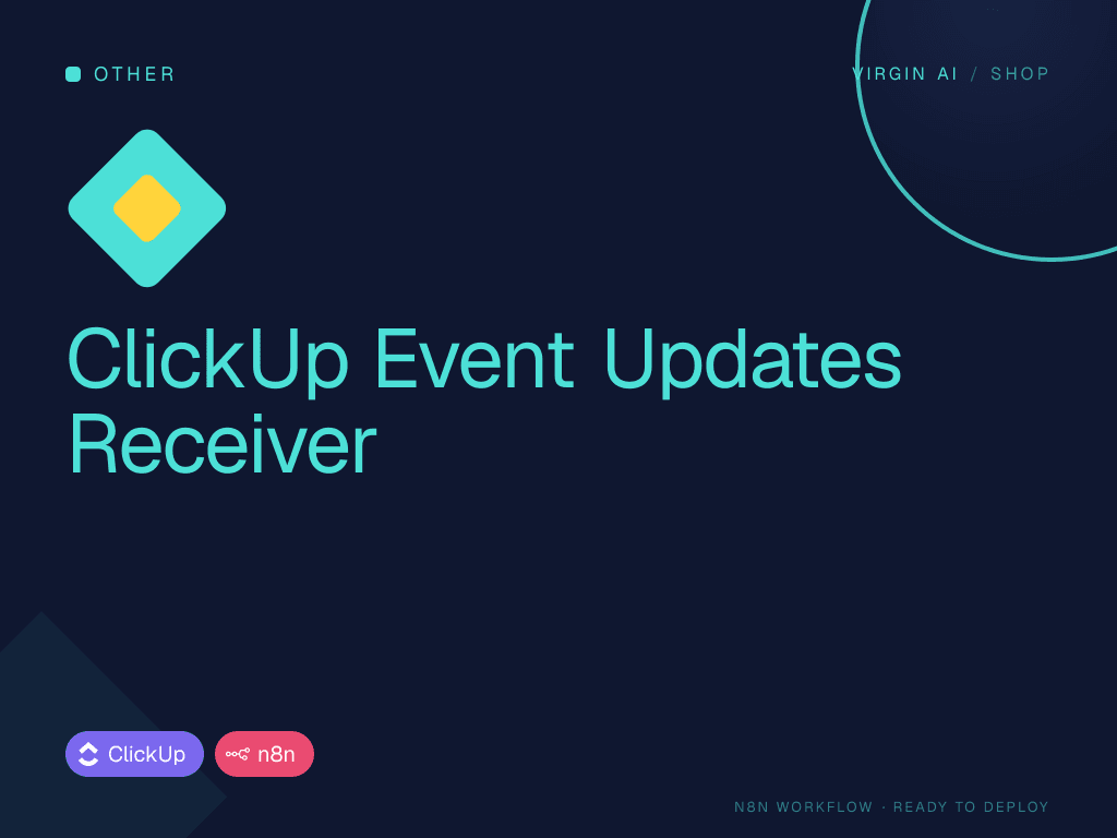 ClickUp Event Updates Receiver