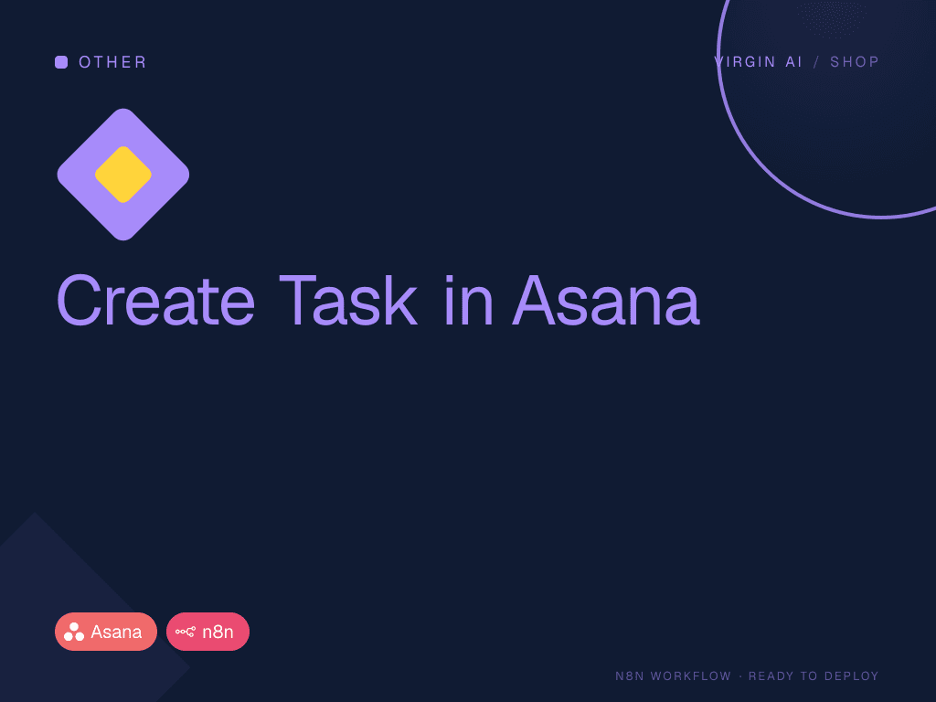 Create Task in Asana