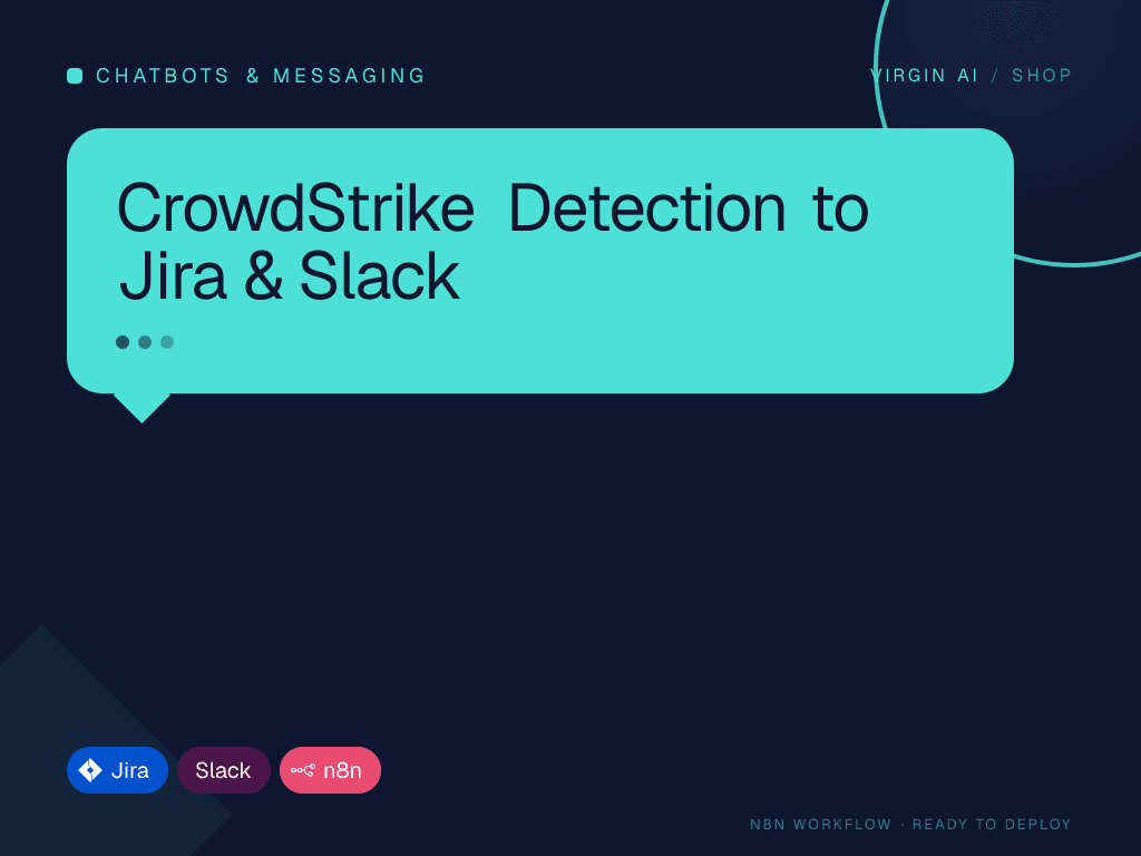 CrowdStrike Detection to Jira & Slack