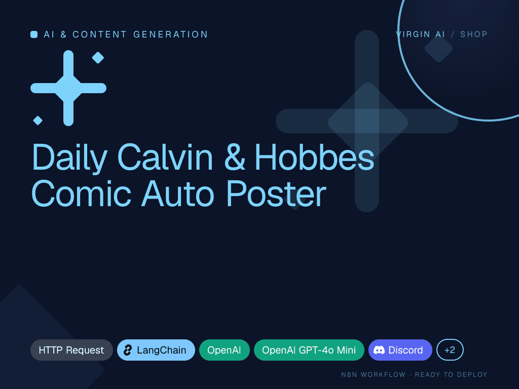 Daily Calvin & Hobbes Comic Auto Poster