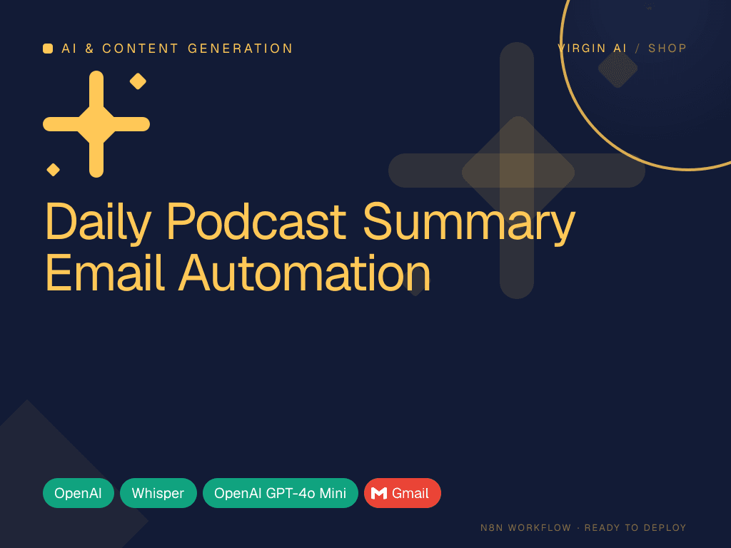 Daily Podcast Summary Email Automation