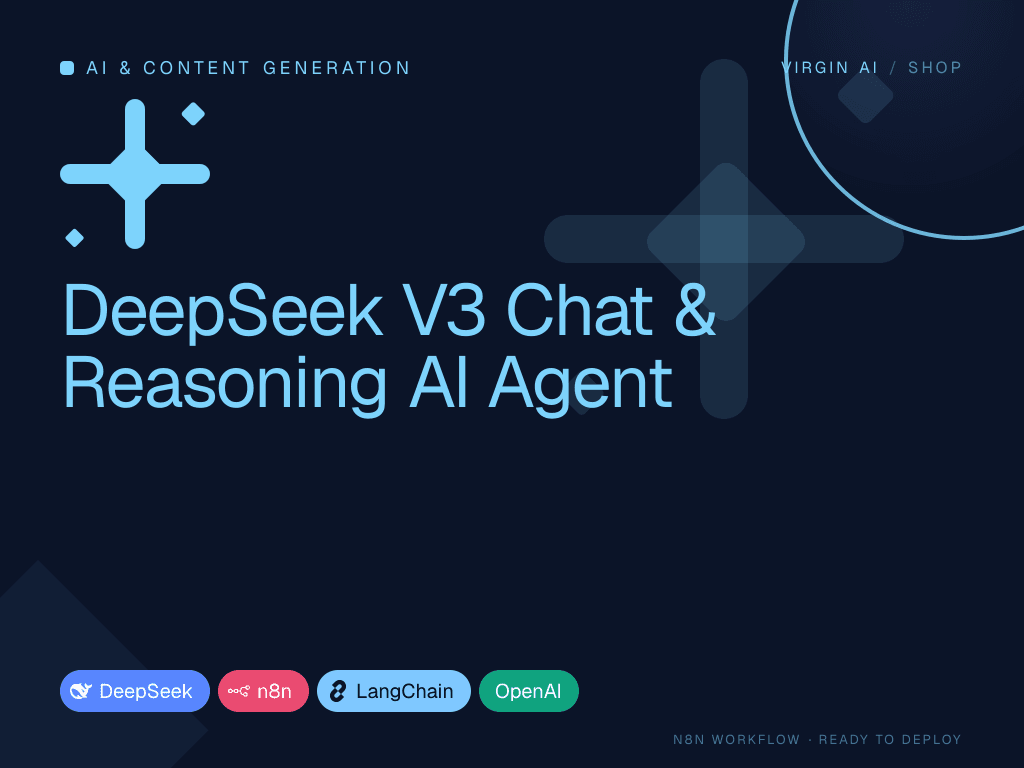 DeepSeek V3 Chat & Reasoning AI Agent