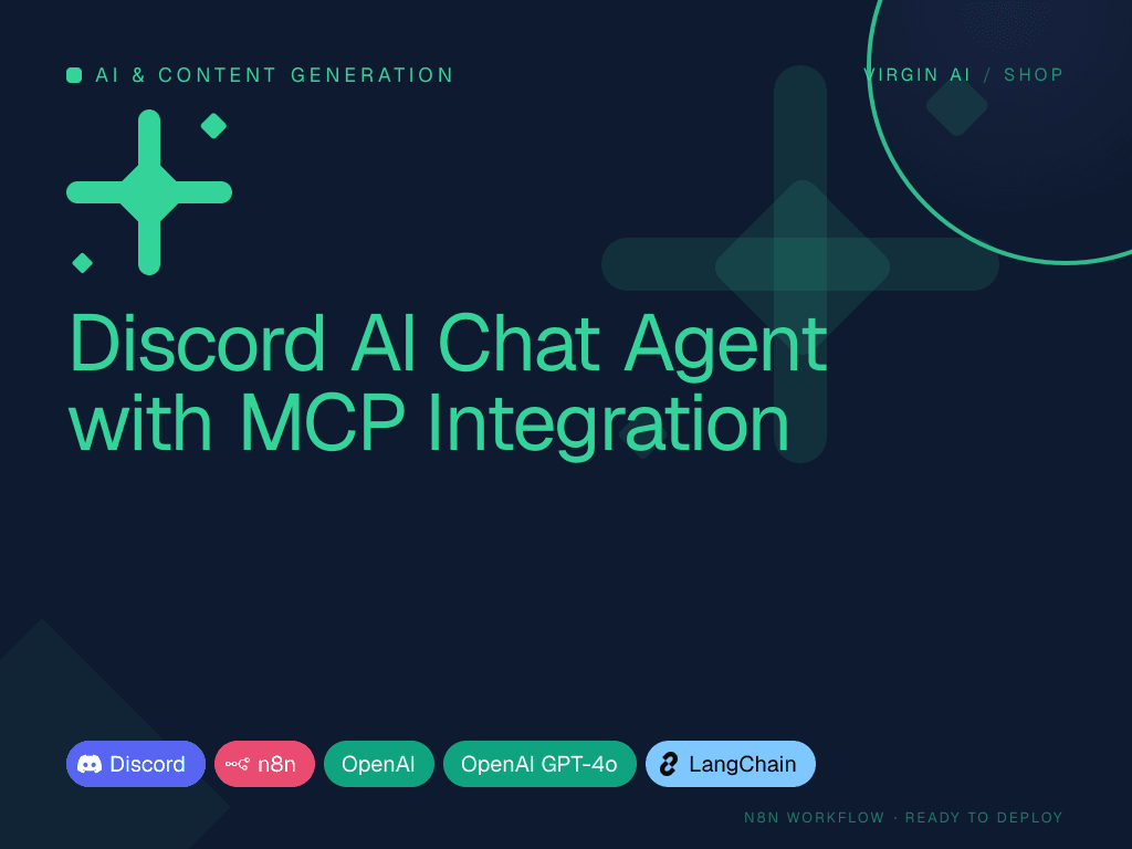 Discord AI Chat Agent with MCP Integration