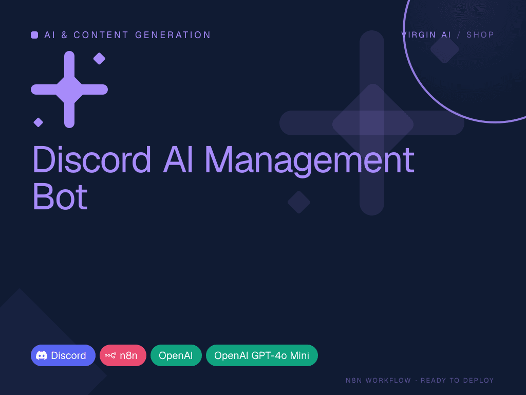 Discord AI Management Bot