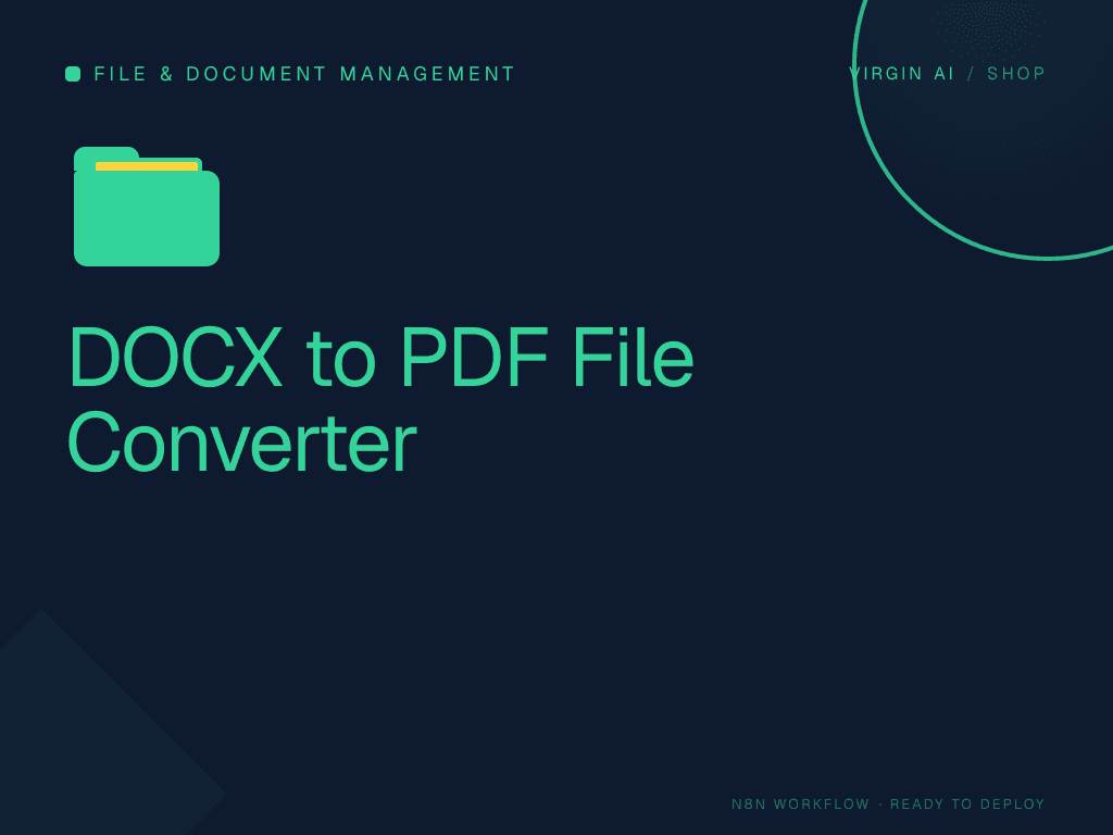 DOCX to PDF File Converter