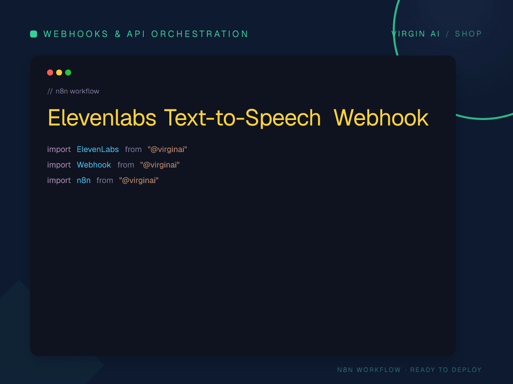 Elevenlabs Text-to-Speech Webhook