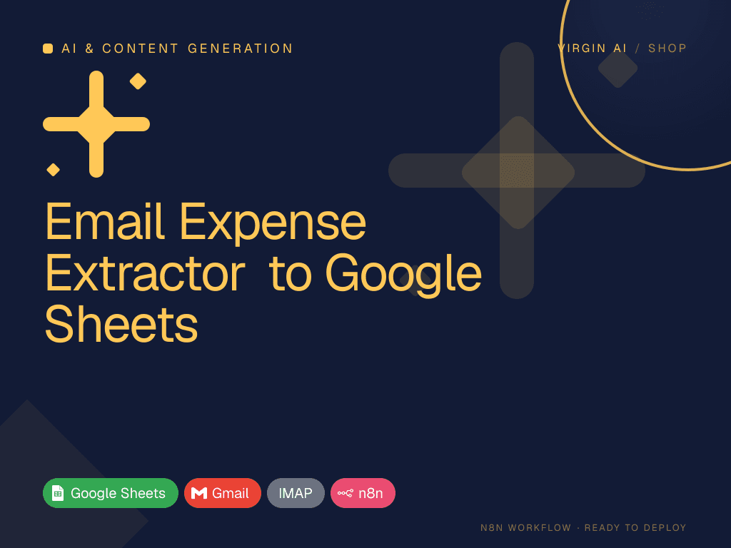 Email Expense Extractor to Google Sheets