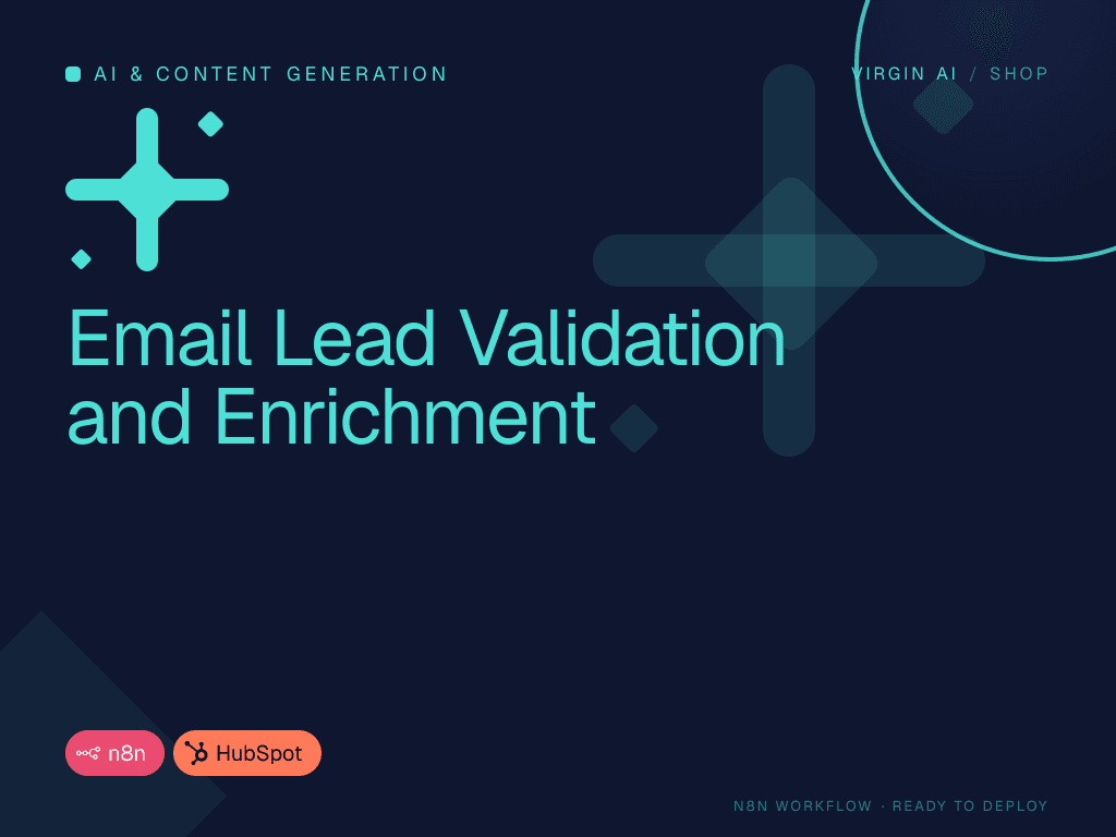 Email Lead Validation and Enrichment