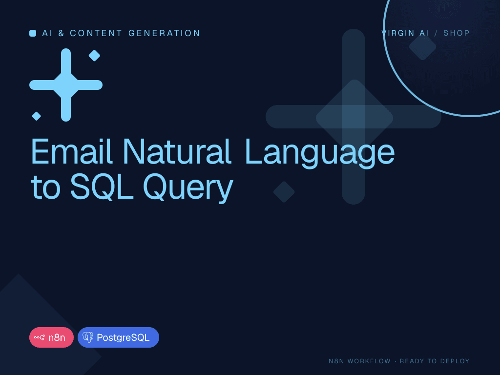 Email Natural Language to SQL Query