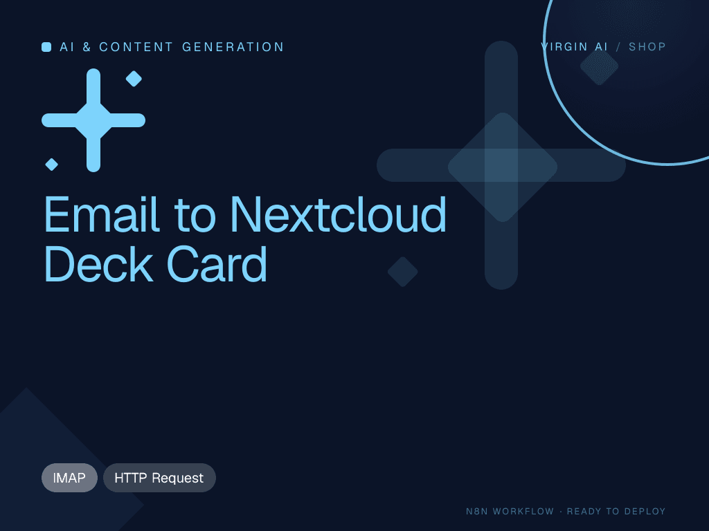 Email to Nextcloud Deck Card