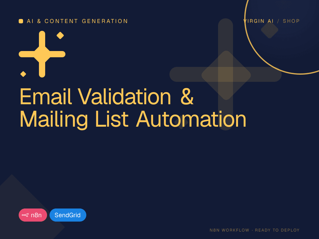Email Validation & Mailing List Automation