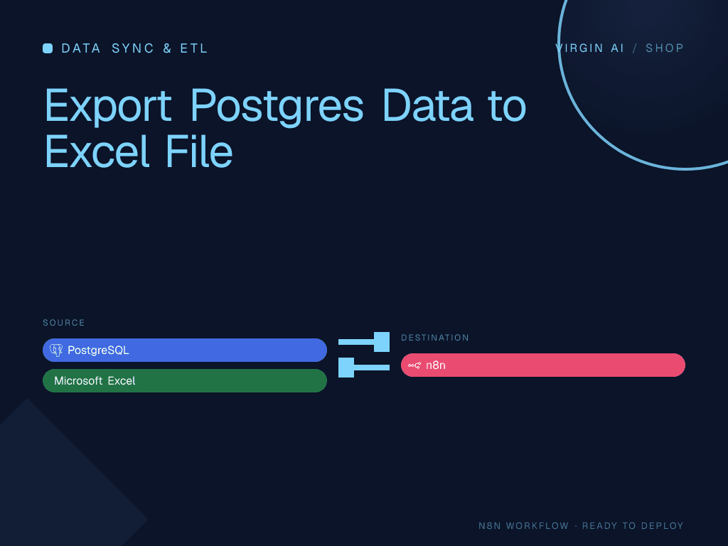Export Postgres Data to Excel File