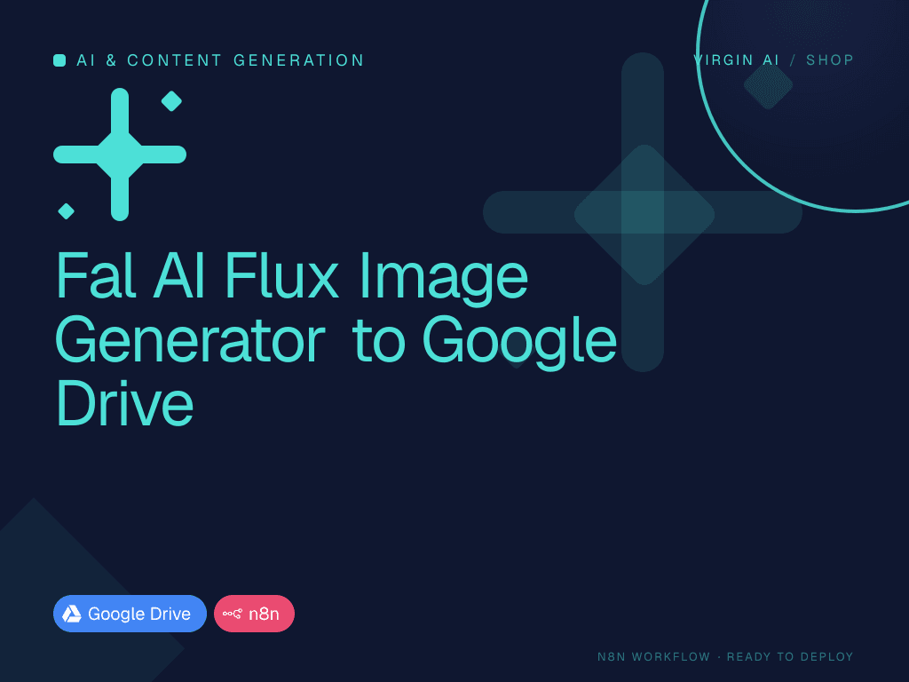 Fal AI Flux Image Generator to Google Drive