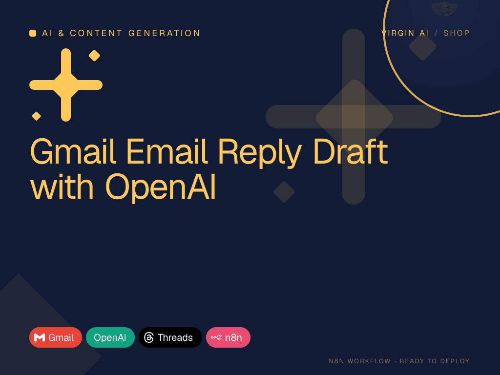 Gmail Email Reply Draft with OpenAI