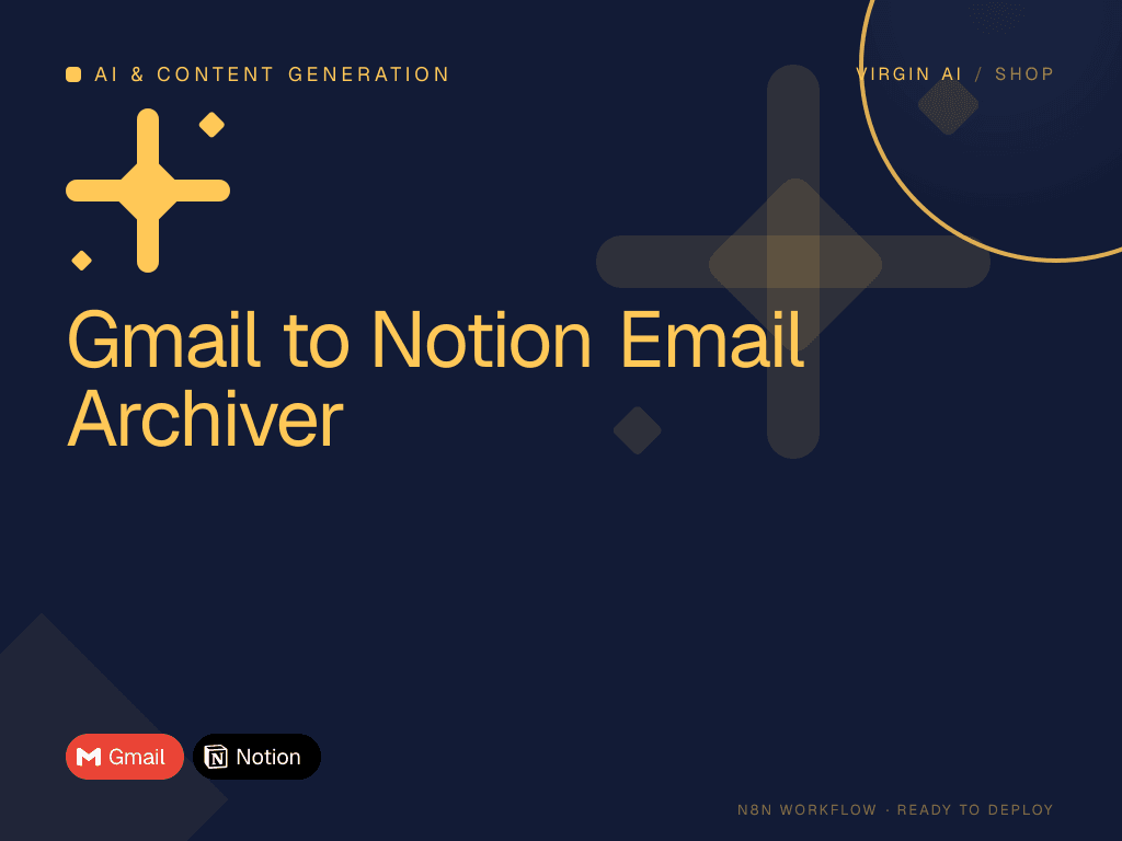 Gmail to Notion Email Archiver