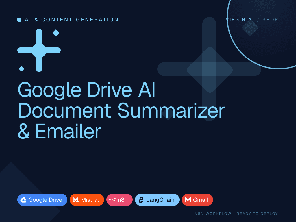 Google Drive AI Document Summarizer & Emailer