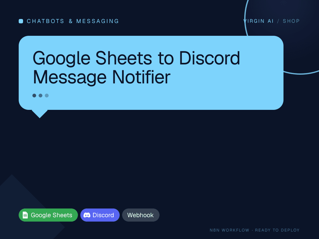 Google Sheets to Discord Message Notifier