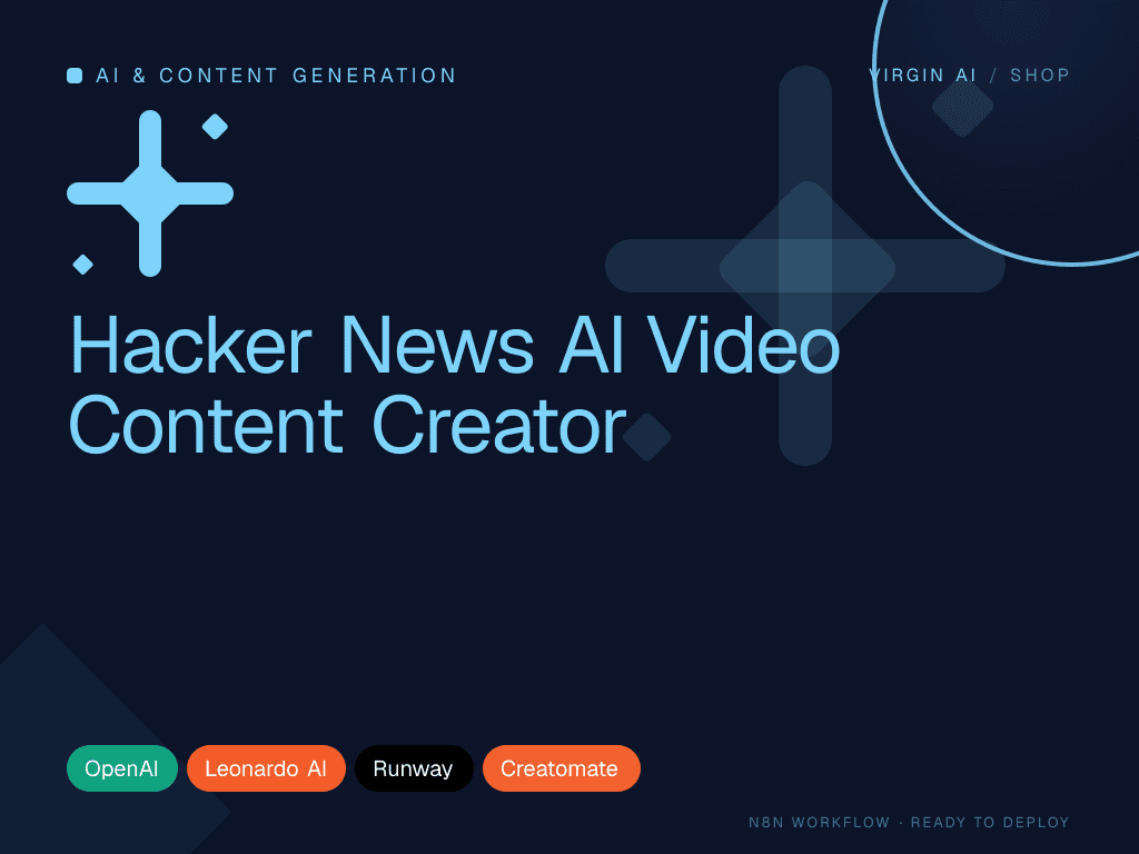 Hacker News AI Video Content Creator