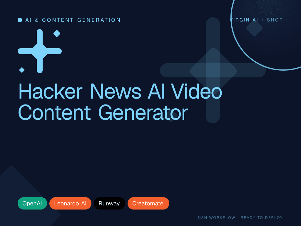 Hacker News AI Video Content Generator