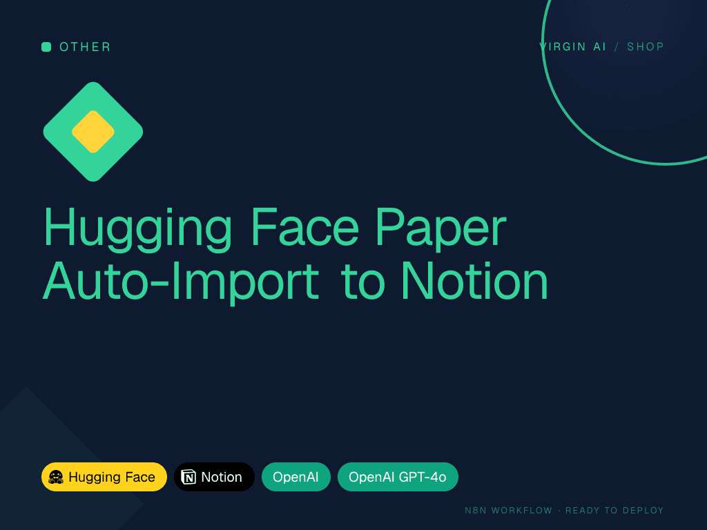 Hugging Face Paper Auto-Import to Notion