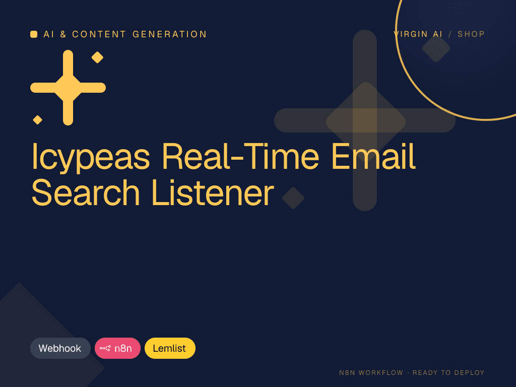 Icypeas Real-Time Email Search Listener