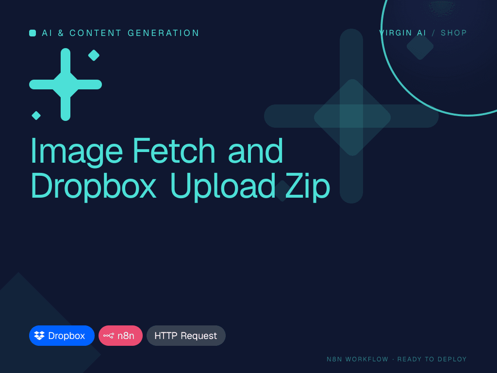 Image Fetch and Dropbox Upload Zip