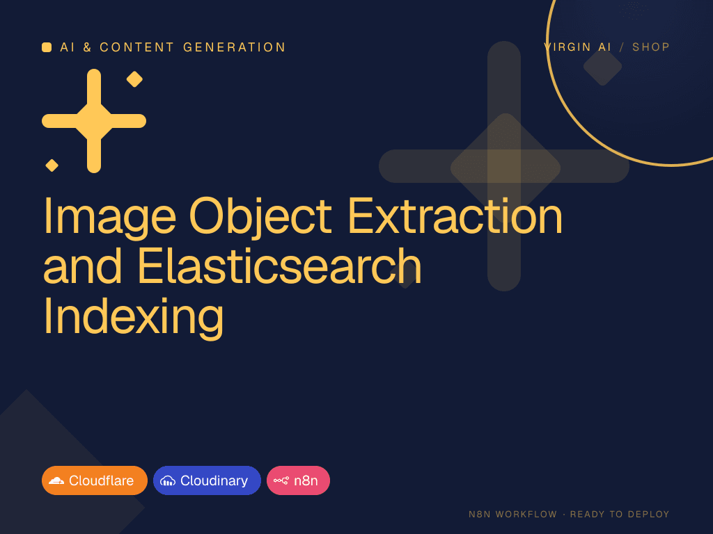 Image Object Extraction and Elasticsearch Indexing