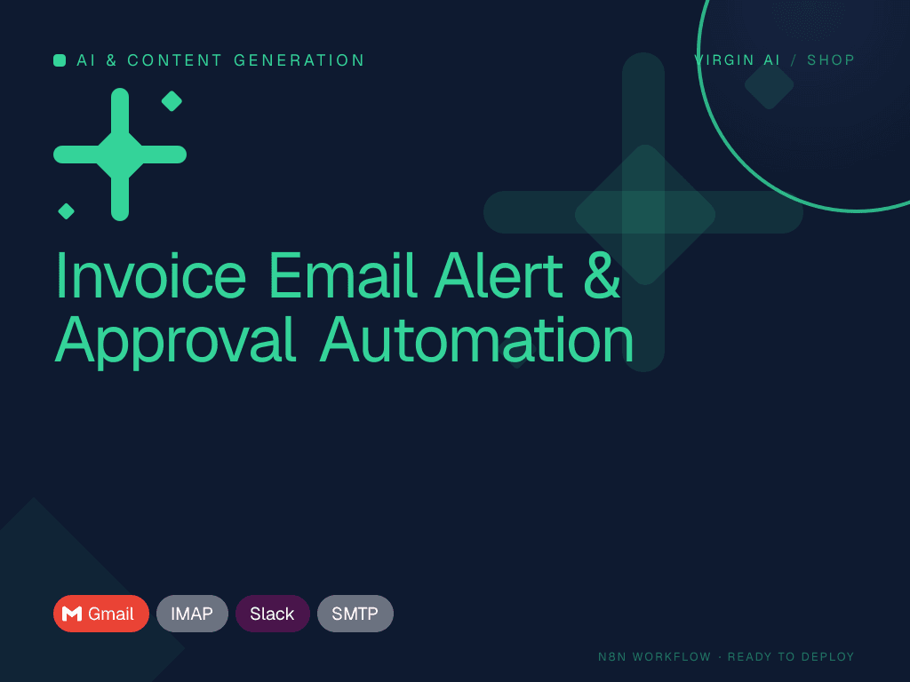 Invoice Email Alert & Approval Automation
