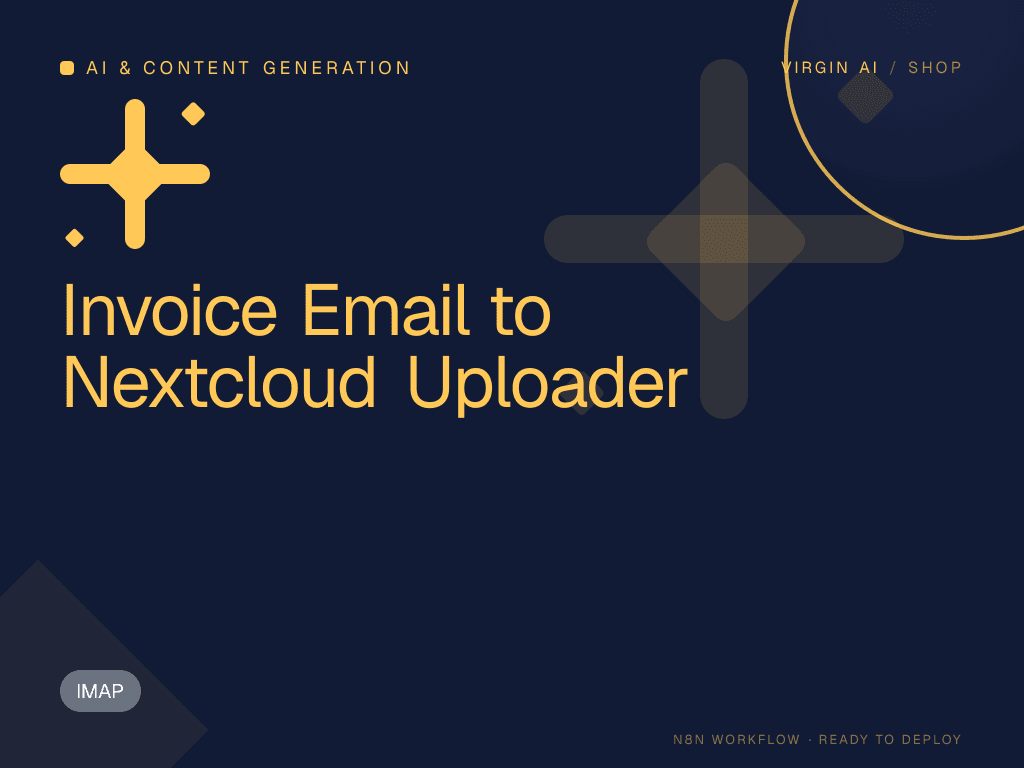 Invoice Email to Nextcloud Uploader