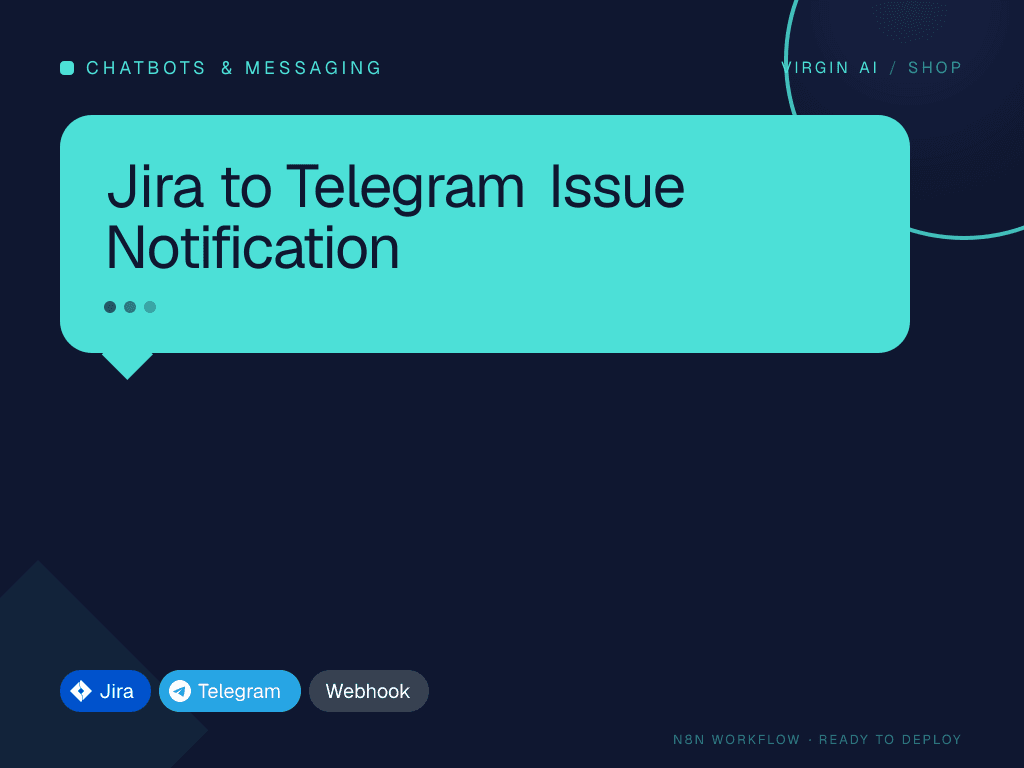 Jira to Telegram Issue Notification