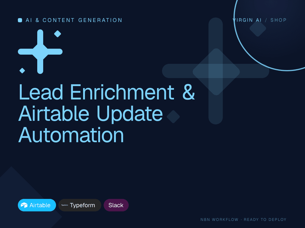 Lead Enrichment & Airtable Update Automation