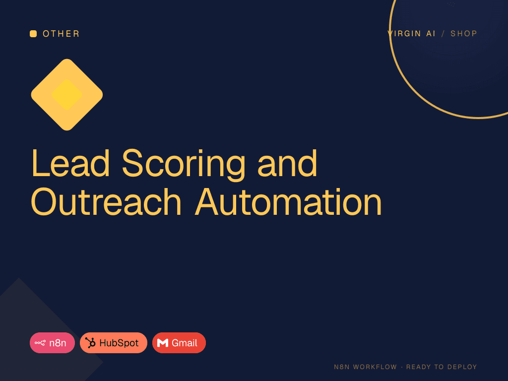 Lead Scoring and Outreach Automation
