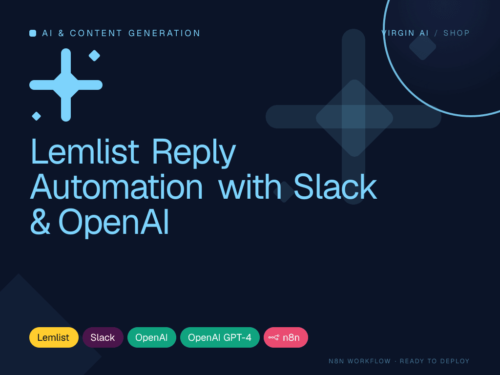 Lemlist Reply Automation with Slack & OpenAI