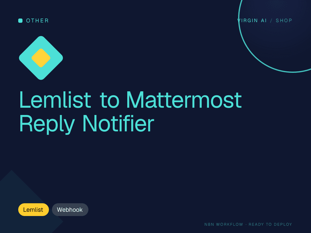 Lemlist to Mattermost Reply Notifier