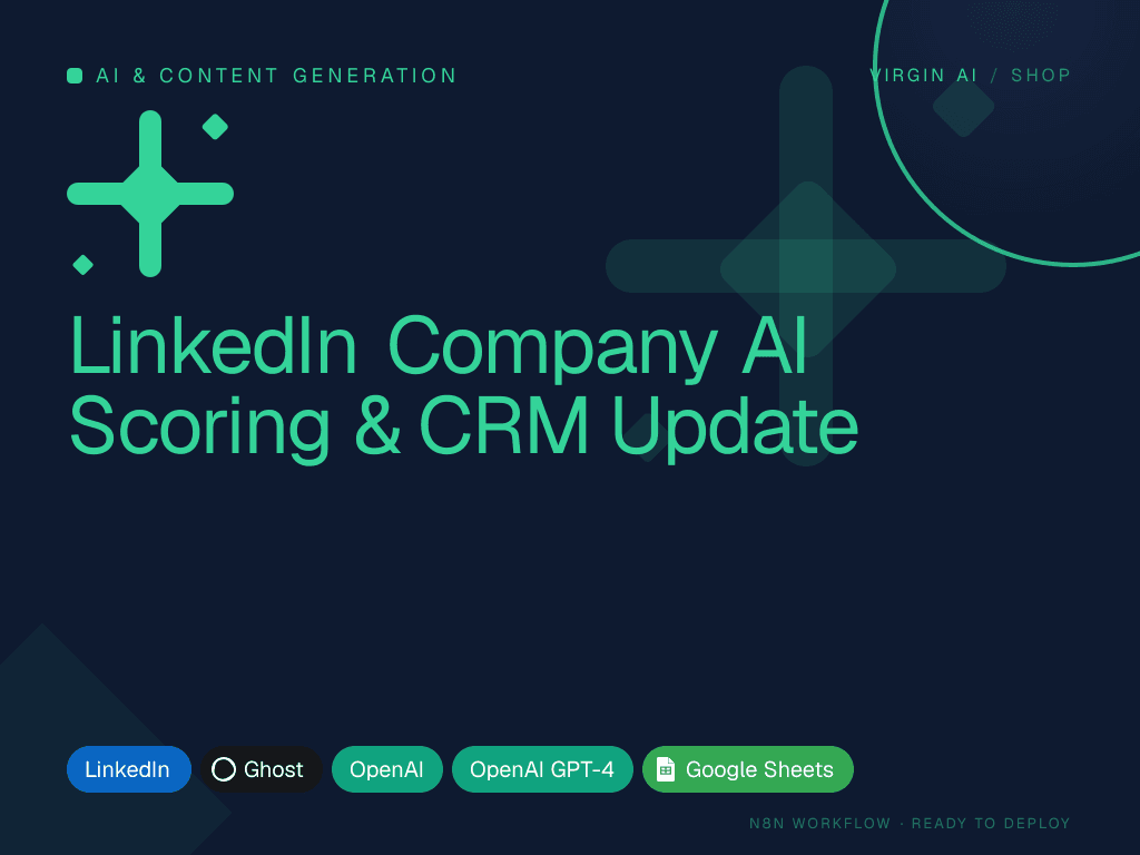 LinkedIn Company AI Scoring & CRM Update