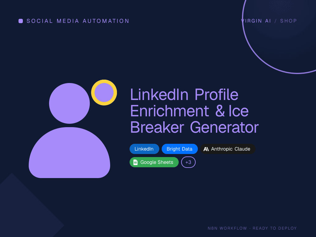 LinkedIn Profile Enrichment & Ice Breaker Generator