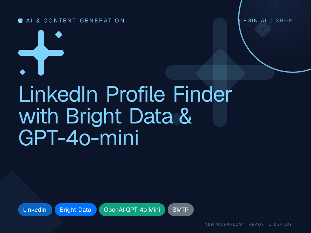 LinkedIn Profile Finder with Bright Data & GPT-4o-mini