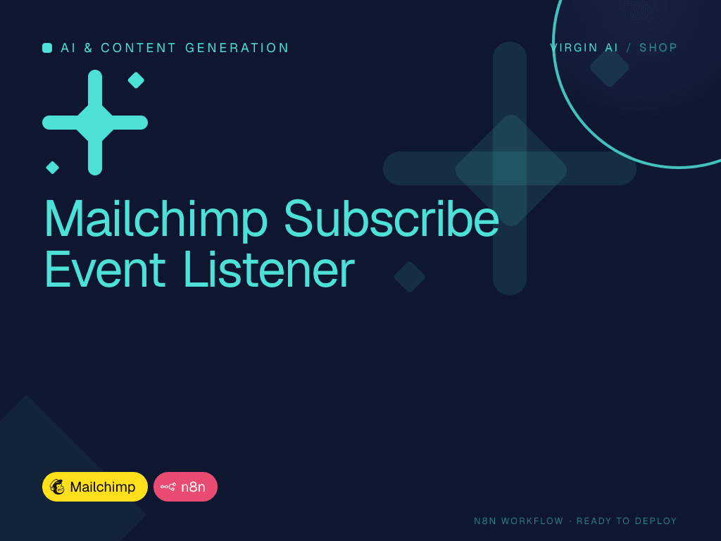 Mailchimp Subscribe Event Listener