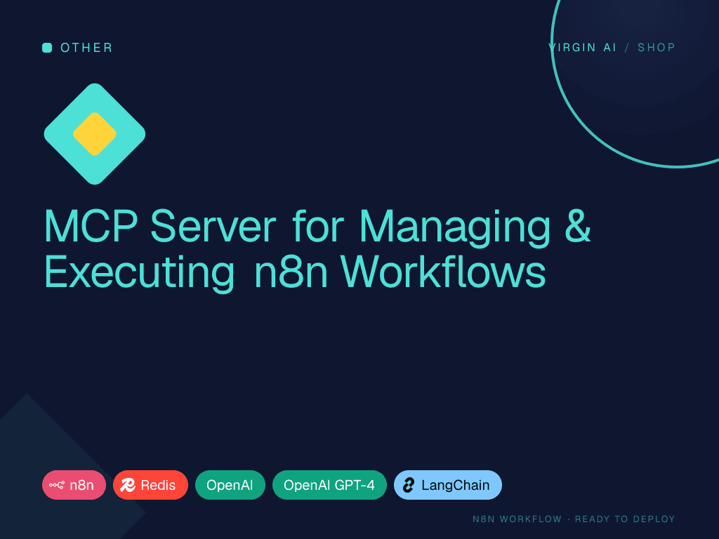 MCP Server for Managing & Executing n8n Workflows