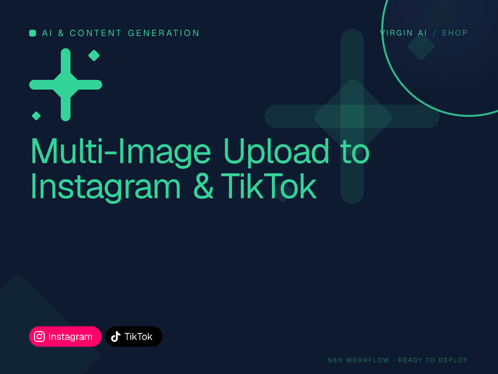 Multi-Image Upload to Instagram & TikTok