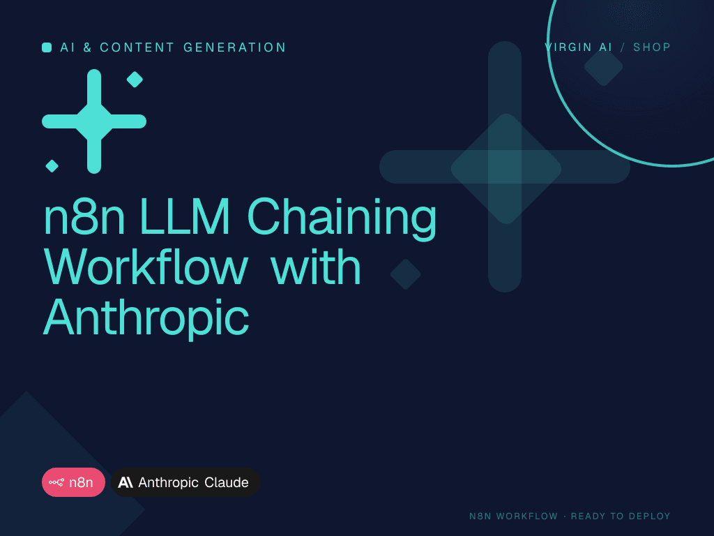 n8n LLM Chaining Workflow with Anthropic