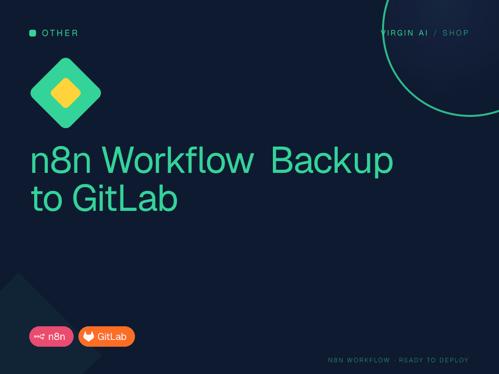 n8n Workflow Backup to GitLab