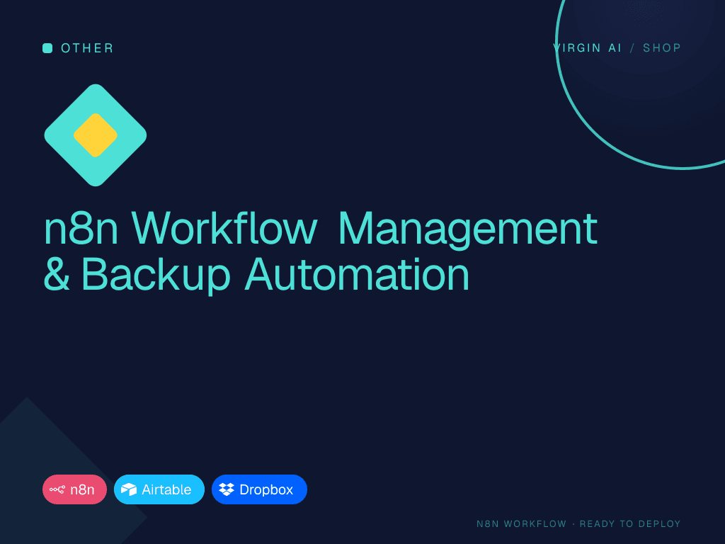 n8n Workflow Management & Backup Automation