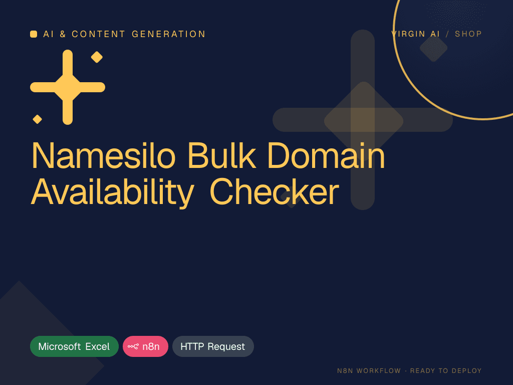 Namesilo Bulk Domain Availability Checker